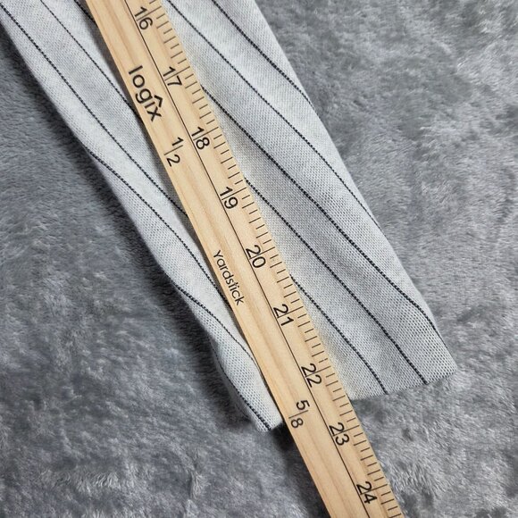 Rag & Bone Blazer Womens 2 Slade Gray Pinstripe Ponte Knit Jacket - Picture 11 of 11